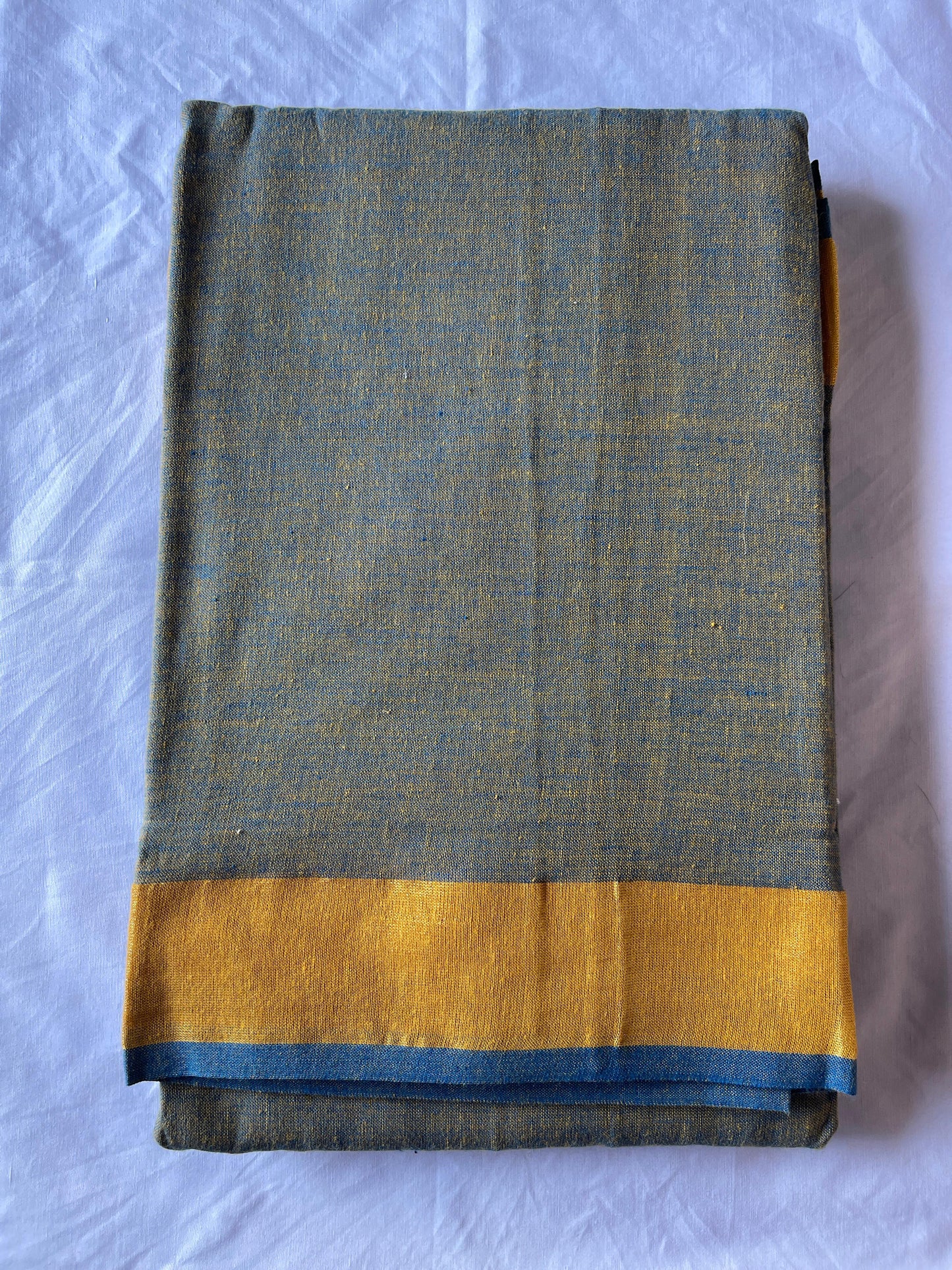 Half/Practice Saree with coper border