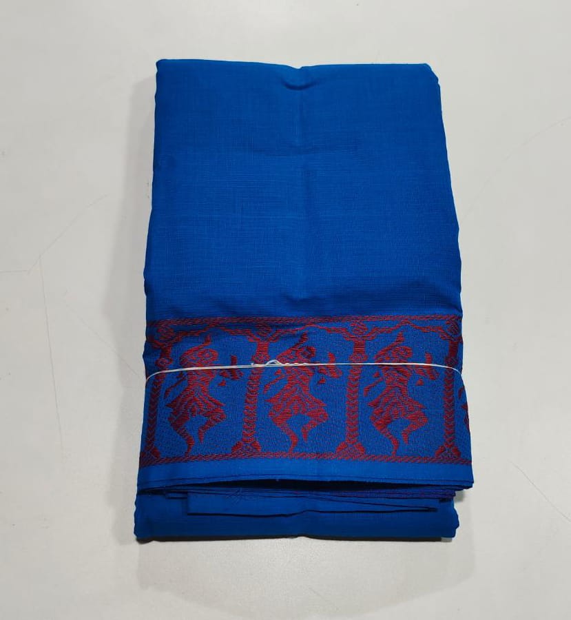 Half/Practice saree Dancing lady Border