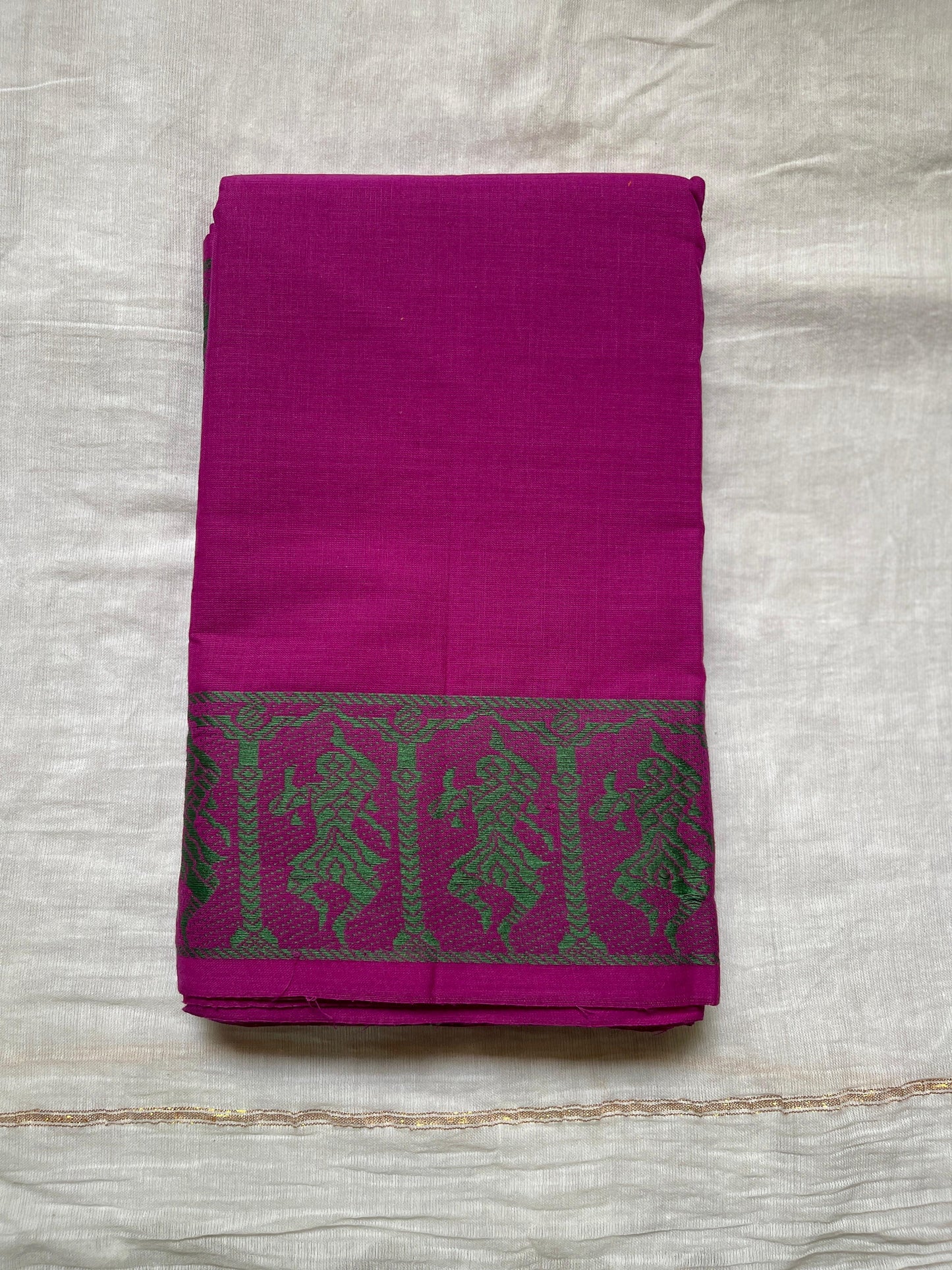 Half/Practice saree Dancing lady Border