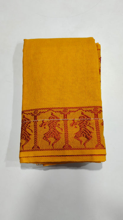 Half/Practice saree Dancing lady Border